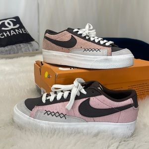Womens nike blazer low platform